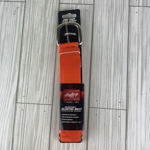 "Rawlings Adjustable Belt One Size Fits Most Orange 32"-46"